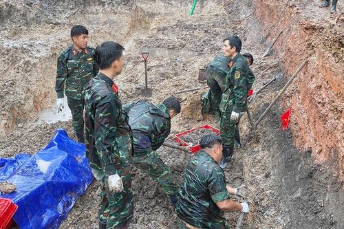 TP.HCM:Phát hiện thêm 13 bộ hài cốt liệt sĩ tại Công viên Lê Thị Riêng