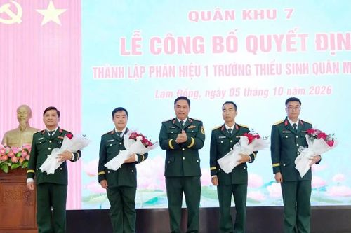Thành lập phân hiệu 1 Trường Thiếu sinh quân miền nam tại Lâm Đồng