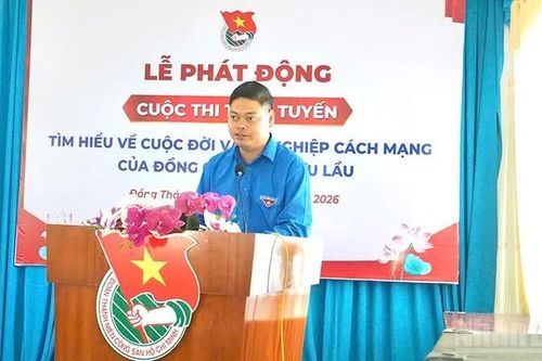 Phát động thi tìm hiểu cuộc đời, sự nghiệp cách mạng đồng chí Phạm Hữu Lầu