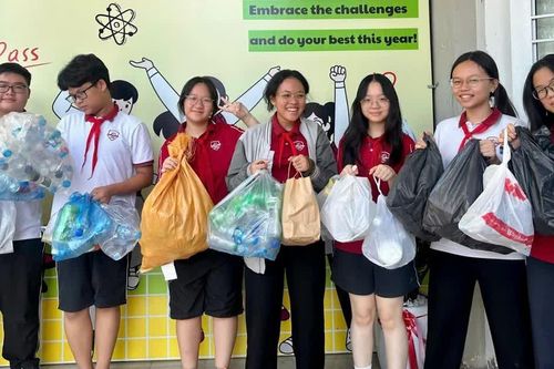 ULIS tham gia chương trình Chai nhựa tái sinh, hành trình tiếp nối năm 2026