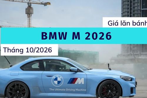 Giá lăn bánh các mẫu xe hiệu năng cao BMW M 2026 mới nhất