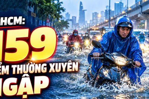Nhận diện những điểm ngập thường xuyên ở TPHCM