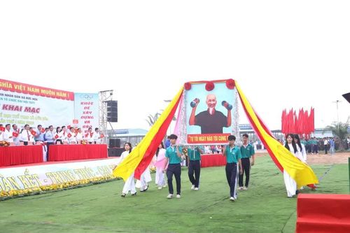 Khoảng 6.000 người tham gia khai mạc Đại hội Thể thao tỉnh Lạng Sơn