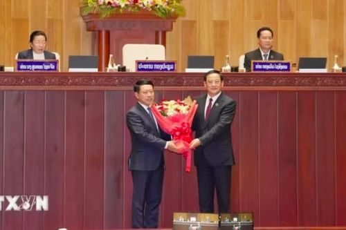 Việt Nam chúc mừng tân Chủ tịch Quốc hội và Thủ tướng Lào