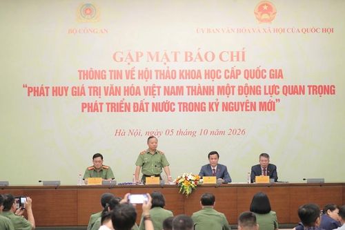 Sắp diễn ra Hội thảo khoa học cấp Quốc gia về phát huy giá trị văn hóa Việt Nam