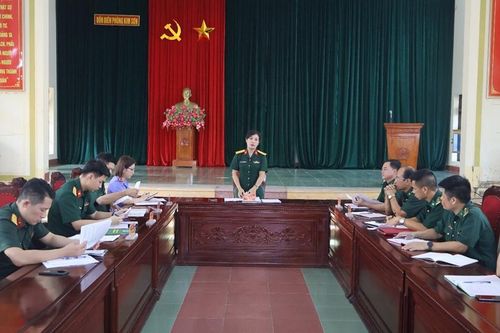 VKSQS khu vực 32 kiểm sát nguồn tin về tội phạm tại các Đồn biên phòng tỉnh Ninh Bình