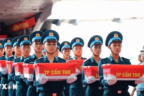 Hơn 15.000 mẫu hài cốt liệt sỹ từ Quân khu 9 được đưa ra Hà Nội giám định ADN