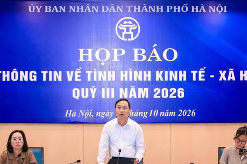 Hà Nội lần đầu trong năm đạt mức tăng trưởng 2 con số