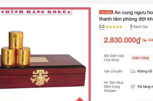 Hà Nội yêu cầu tăng kiểm tra An cung ngưu hoàng hoàn sau vụ thuốc giả