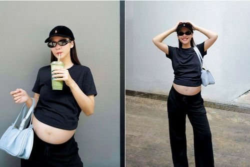 Mang bầu đẹp như Khả Ngân, đâu là bí quyết?