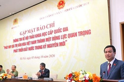 Phát huy giá trị văn hóa thành động lực phát triển