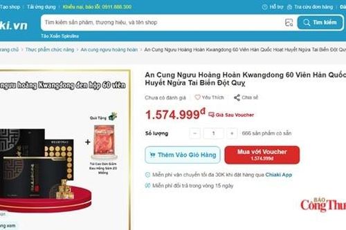 Sự thật An cung ngưu nhìn từ vụ việc Thanh Hóa - Kỳ 2: Những website bán thuốc 'phòng đột quỵ'
