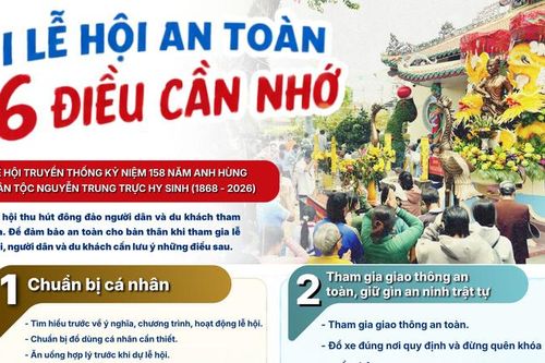 Đi lễ hội an toàn: 6 điều cần nhớ