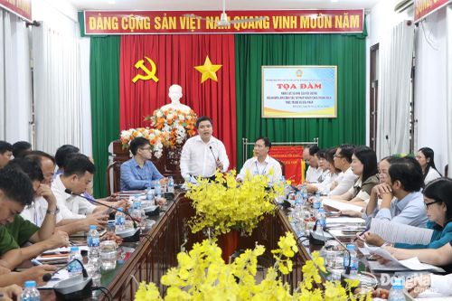 Tọa đàm năng lực và nhu cầu bồi dưỡng người làm công tác tư pháp về người chưa thành niên