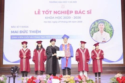 Mai Đức Thiện và hành trình đến bác sĩ nội trú tại Đại học Y Hà Nội