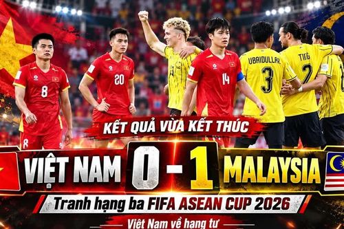 Việt Nam 0-1 Malaysia: VAR từ chối phạt đền, thầy trò Kim Sang-sik về thứ tư