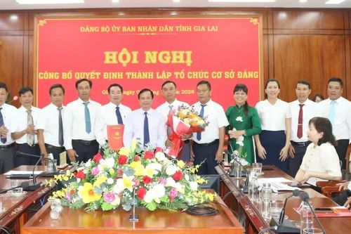 Thành lập Đảng bộ Ban Quản lý Vườn Quốc gia Kon Ka Kinh và Đảng bộ Công ty TNHH Lâm nghiệp Gia Lai