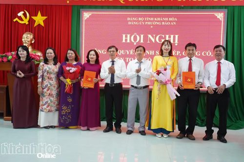 Phường Bảo An sắp xếp, kiện toàn các tổ chức đảng