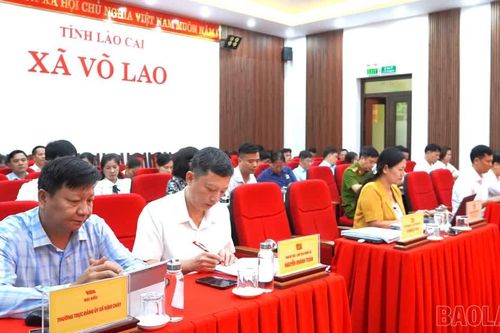 Võ Lao tập trung hoàn thành các mục tiêu, nhiệm vụ 3 tháng cuối năm 2026