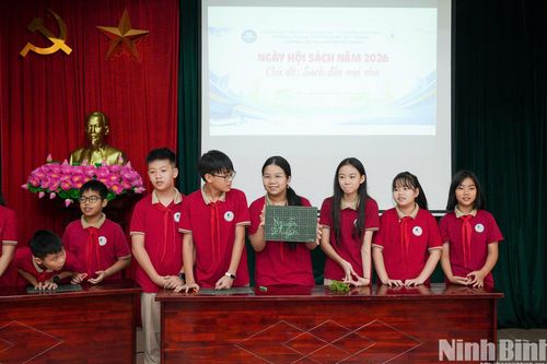 Trường THCS và THPT Nguyễn Tất Thành tổ chức Ngày hội Sách năm 2026