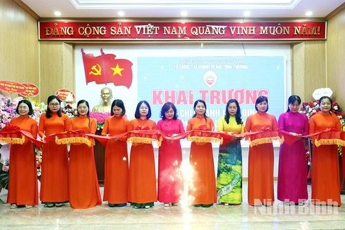 Tổ chức Tài chính vi mô Tình Thương Chi nhánh Nam Định khai trương Phòng giao dịch số 1