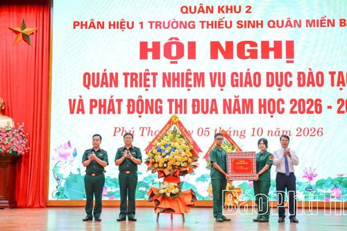 Phân hiệu 1 - Trường Thiếu sinh quân miền Bắc phấn đấu hoàn thành xuất sắc nhiệm vụ năm học 2026-2027