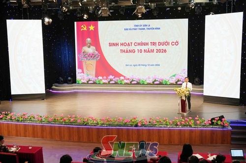 Báo và Phát thanh, truyền hình Sơn La sinh hoạt chính trị tháng 10