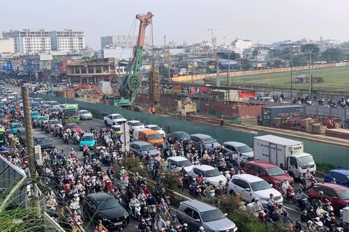 TP.HCM điều chỉnh giao thông nhiều tuyến đường phục vụ thi công metro số 2