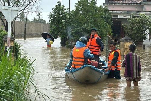 Chủ động ứng phó mưa lớn, lũ, ngập lụt từ Hà Tĩnh đến Quảng Ngãi