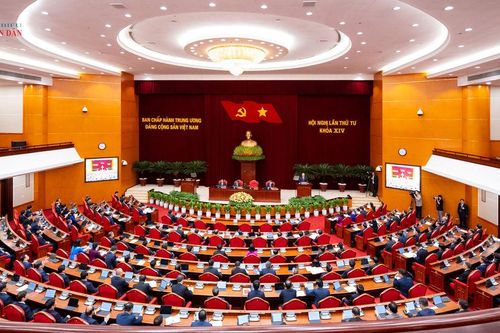 Khai mạc trọng thể Hội nghị Trung ương 4, khóa XIV