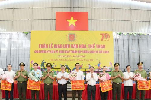 TP. Hồ Chí Minh: Khai mạc Tuần lễ giao lưu văn hóa, thể thao Phòng Cảnh vệ miền Nam