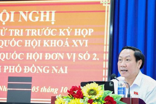 TP. Đồng Nai: Cử tri kiến nghị tháo gỡ vướng mắc về hạ tầng, đất đai