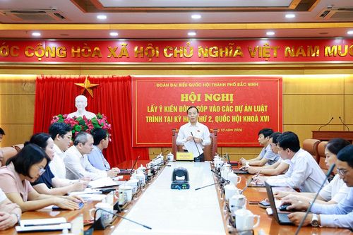 Bắc Ninh: Góp ý nhiều dự án luật quan trọng về an ninh, dữ liệu