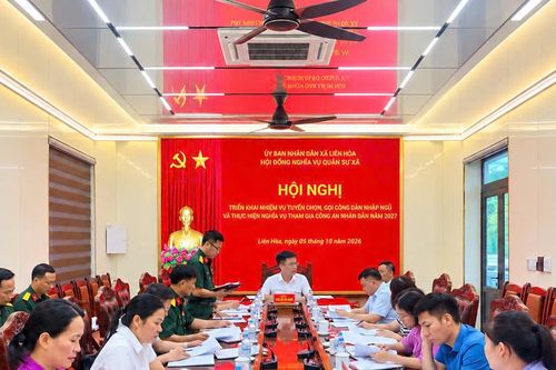 Liên Hòa, Phú Thọ: Chủ động cho mùa tuyển quân 2027