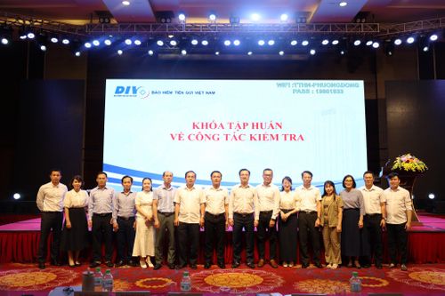 Bảo hiểm tiền gửi Việt Nam tổ chức đào tạo, tập huấn về công tác kiểm tra QTDND