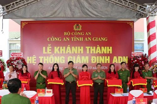 Khánh thành hệ thống giám định ADN tại Công an tỉnh An Giang