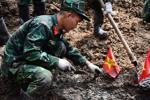 Nỗ lực tìm thêm được hài cốt liệt sĩ tại Công viên Lê Thị Riêng