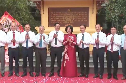 Hà Nội: Đình Kim, xã Tam Hưng được gắn biển di tích cách mạng kháng chiến