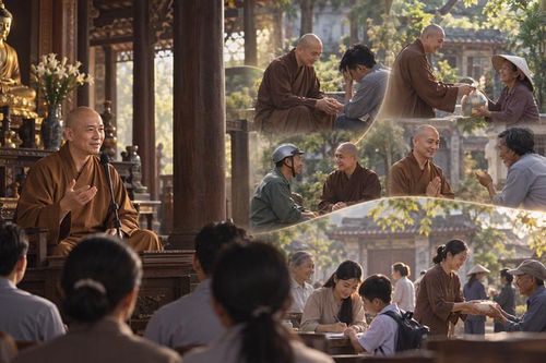 Tụng kinh, thuyết pháp và lộ trình: Tụng - Hiểu - Hành