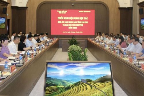 Đại học Thái Nguyên mở rộng hợp tác khoa học công nghệ tại Lào Cai