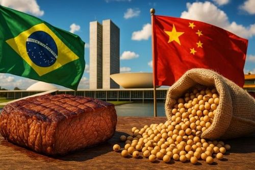 Trung Quốc áp thuế bổ sung 55% với thịt bò Brazil