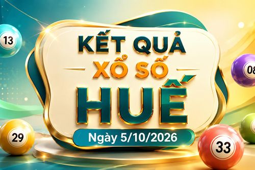 XSTTH 5/10 - Xổ số Huế ngày 5 tháng 10 - XSTTH hôm nay 5/10/2026