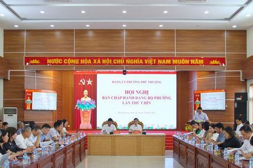 Phường Phú Thượng nâng cao trách nhiệm, quyết liệt hoàn thành nhiệm vụ năm 2026