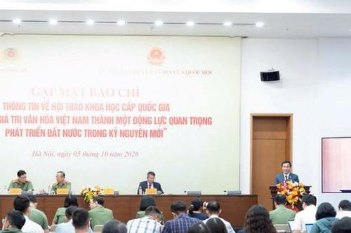 200 đại biểu tham dự hội thảo khoa học cấp quốc gia về an ninh văn hóa