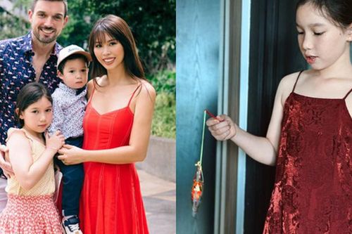 Myla - con gái lai Tây của Hà Anh: 8 tuổi có vóc dáng phổng phao, sống tình cảm