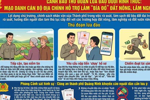 Mạo danh cán bộ địa chính, lừa tiền làm 'bìa đỏ' đất nông, lâm nghiệp
