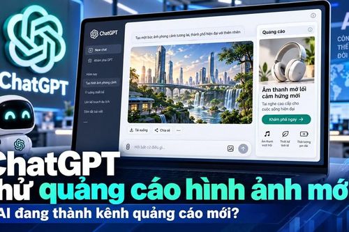 Quảng cáo sắp xuất hiện theo cách mới trong ChatGPT