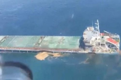 Tàu chở ngũ cốc Thổ Nhĩ Kỳ bị drone tấn công và chìm ở Biển Đen
