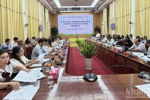 Bộ Nội vụ kiểm tra công tác tổ chức bộ máy tại Cần Thơ