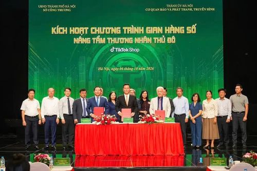Hà Nội kích hoạt Gian hàng số - nâng tầm thương nhân Thủ đô